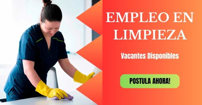🧹 EMPLEOS COMO PERSONAL DE LIMPIEZA ✨