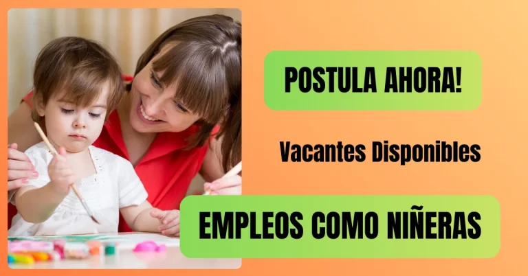 👶💖 EMPLEOS COMO NIÑERA 💖👶