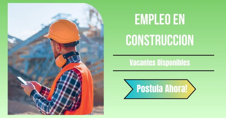 👷‍♂️ EMPLEOS EN OBRAS DE CONSTRUCCIÓN 🛠